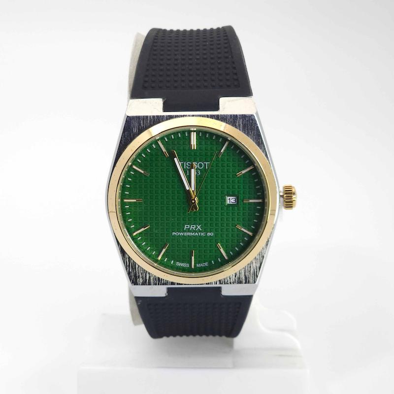 ساعت مچی مردانه تیسوت Tissot 1853 PRX تاریخ دار با ماندگاری رنگ بالا کد 4056