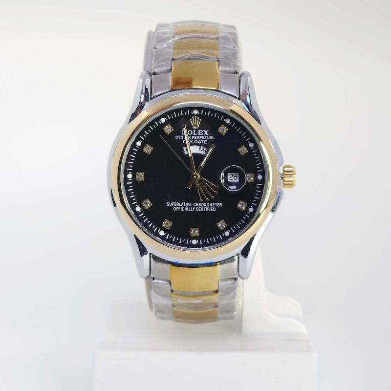 ساعت مچی مردانه رولکس Rolex Day Date 3561 تاریخ دار با ماندگاری رنگ بالا کد 4071