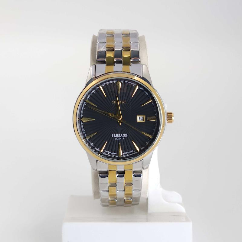 ساعت مچی مردانه سیکو Seiko 3227 تاریخ دار با ماندگاری رنگ بالا کد 4073