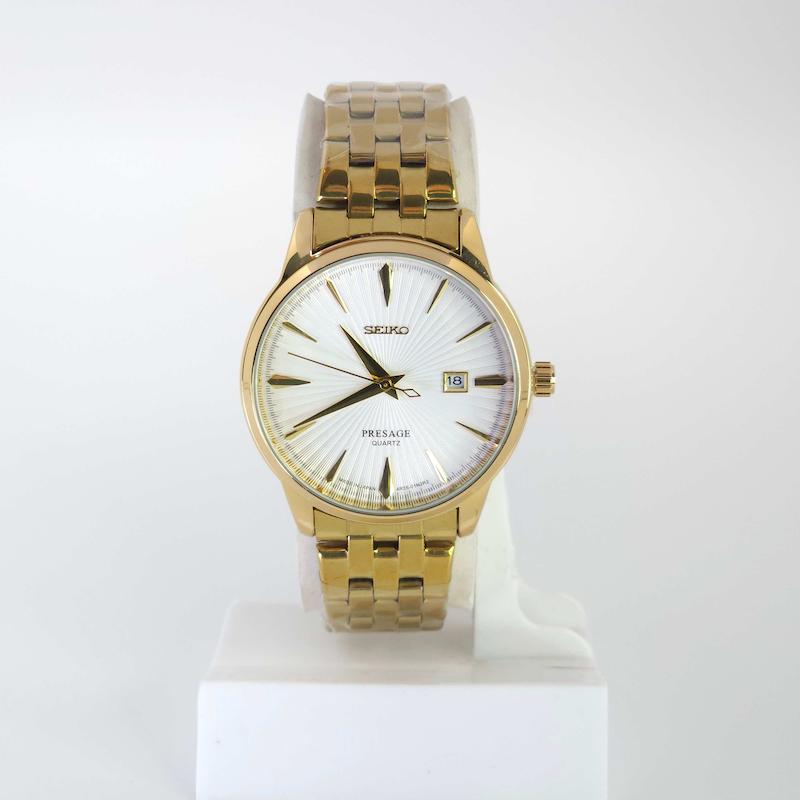 ساعت مچی مردانه سیکو Seiko 3227 تاریخ دار با ماندگاری رنگ بالا کد 4075