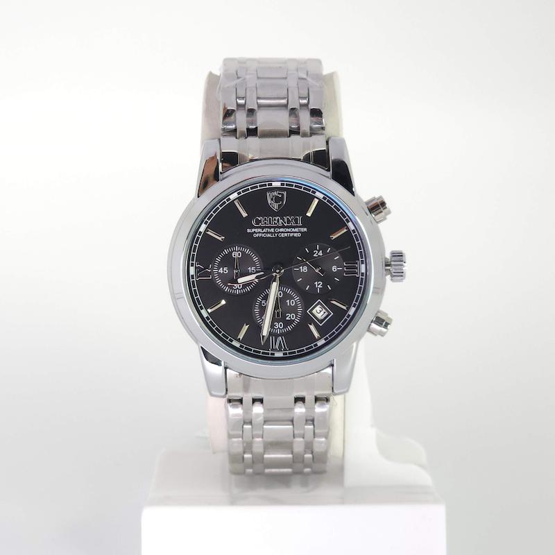 ساعت مچی مردانه چنکسی Chenxi CX911 تاریخ دار و 3موتور فعال کرنوگراف کد 4095