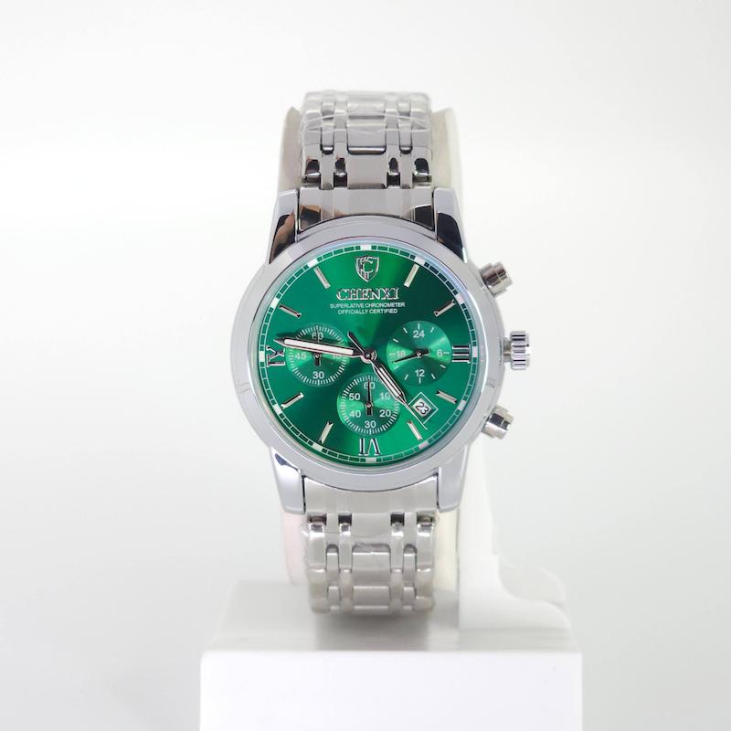 ساعت مچی مردانه چنکسی Chenxi CX911 تاریخ دار و 3موتور فعال کرنوگراف کد 4096
