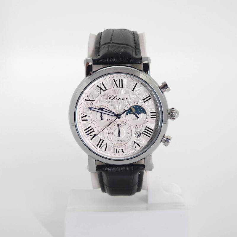 ساعت مچی مردانه چنکسی Chenxi CX972 تاریخ دار و 3موتور فعال کرنوگراف کد 4106