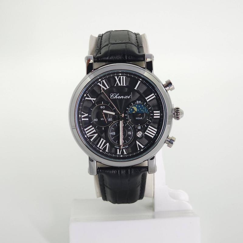 ساعت مچی مردانه چنکسی Chenxi CX972 تاریخ دار و 3موتور فعال کرنوگراف کد 4107