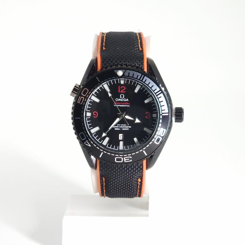 ساعت مچی مردانه امگا Omega تاریخ دار با قفل پروانه ای کد 4127