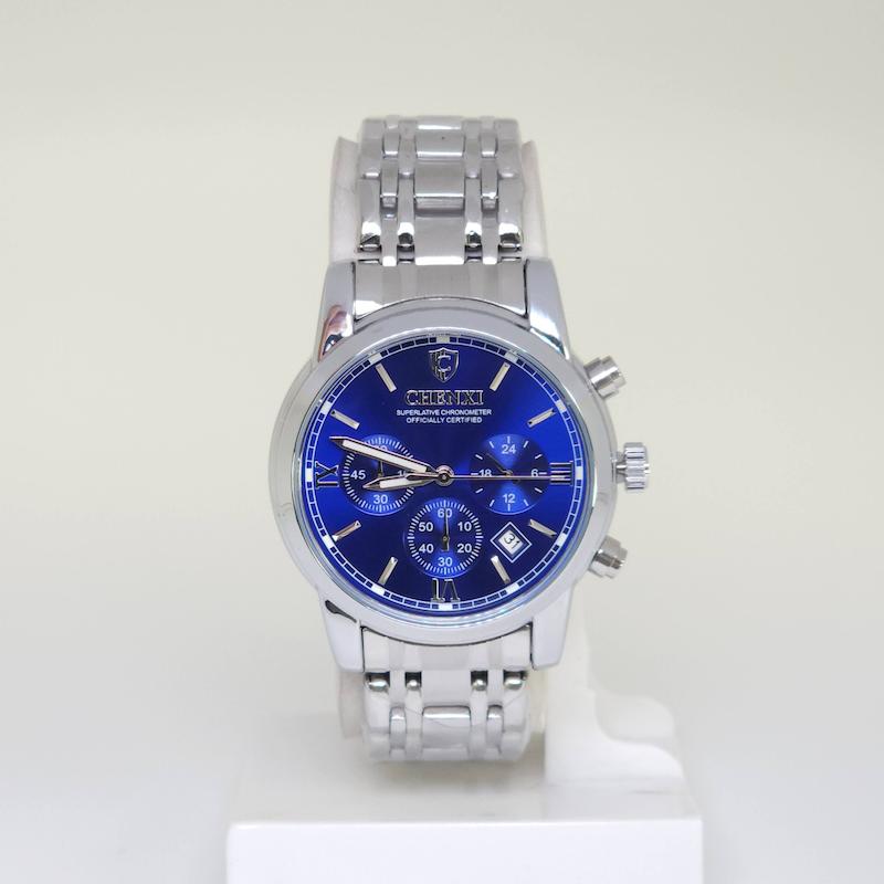 ساعت مچی مردانه چنکسی Chenxi CX911 تاریخ دار و 3موتور فعال کرنوگراف کد 4128