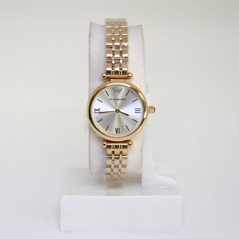 ساعت مچی زنانه امپریو آرمانی Emporio Armani 303 تمام استیل با قفل پروانه ای کد 4141