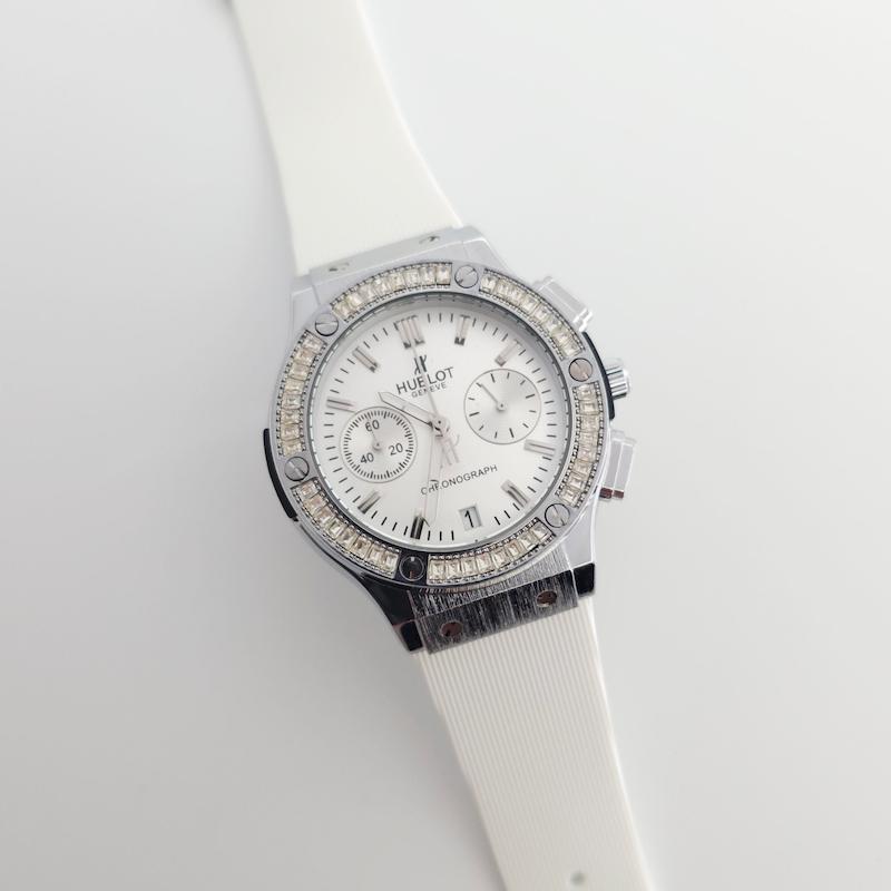 ساعت مچی زنانه هابلوت HUBLOT A919G با 3 موتور فعال کرنوگراف کد 3312