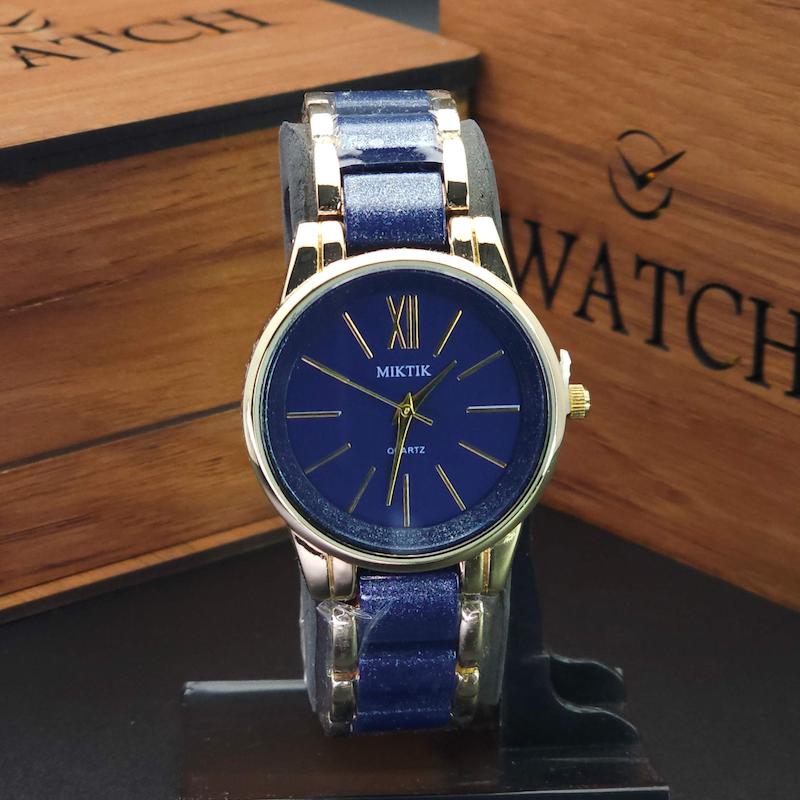 ساعت مچی زنانه میکتیک Miktik طراحی مینیمال مناسب تیپ های کژوال کد 4310