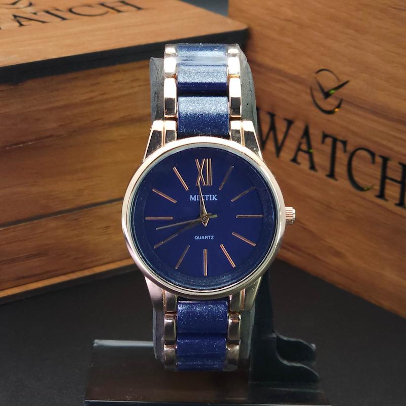 ساعت مچی زنانه میکتیک Miktik طراحی مینیمال مناسب تیپ های کژوال کد 4311