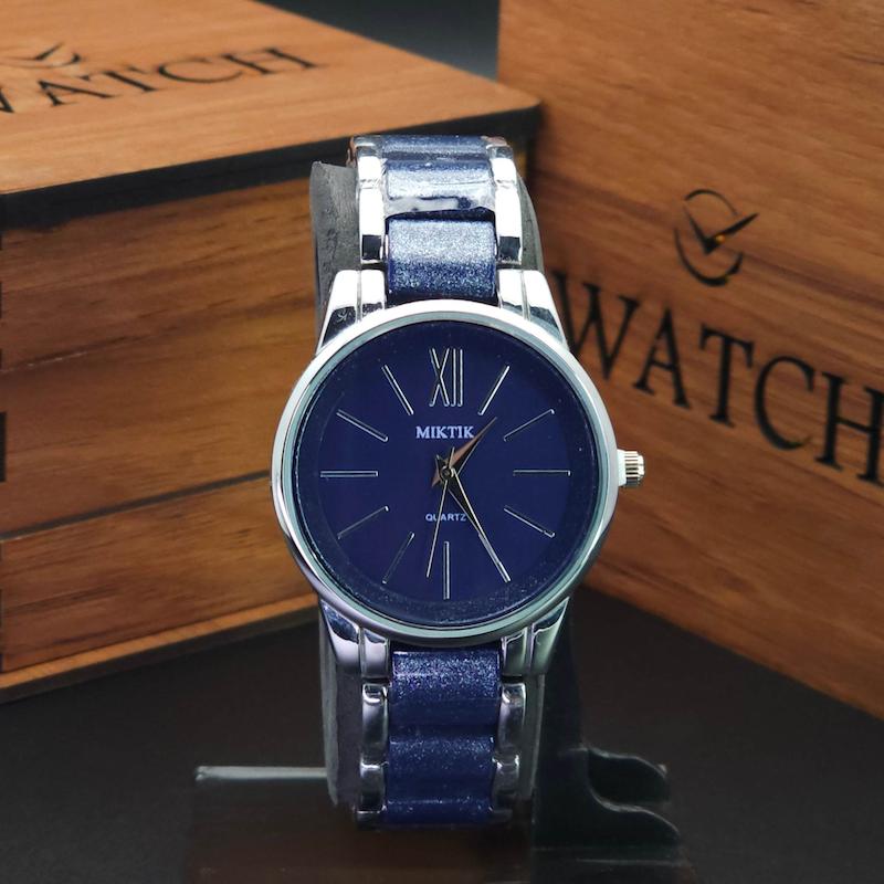 ساعت مچی زنانه میکتیک Miktik طراحی مینیمال مناسب تیپ های کژوال کد 4312
