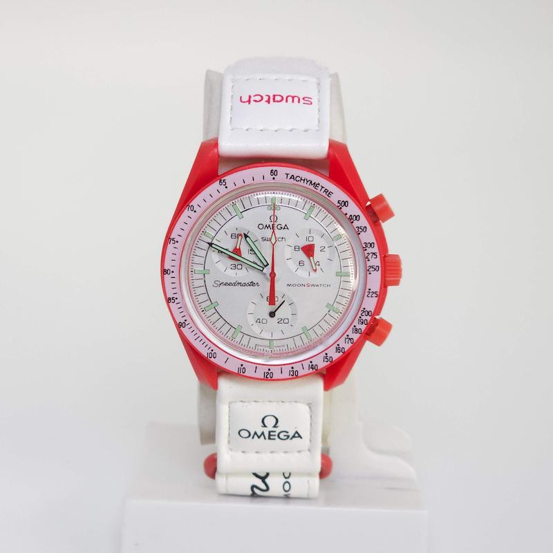 ساعت مچی مردانه و زنانه امگاسواچ Omega Swatch هر 3موتور فعال کرنوگراف کد 4352