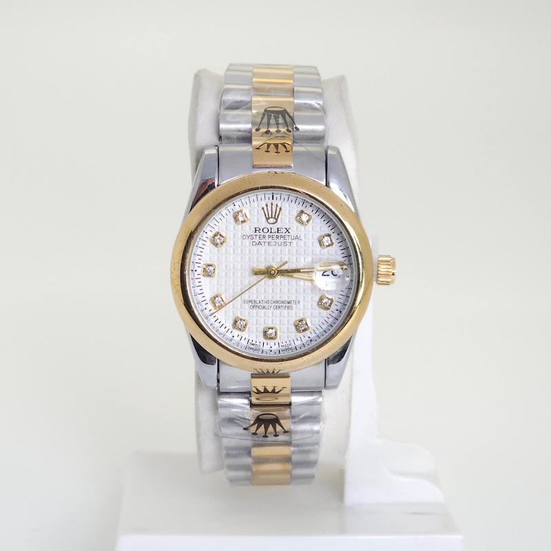 ساعت مچی زنانه رولکس دیت جاست Rolex DateJust تاریخ دار کد 4358