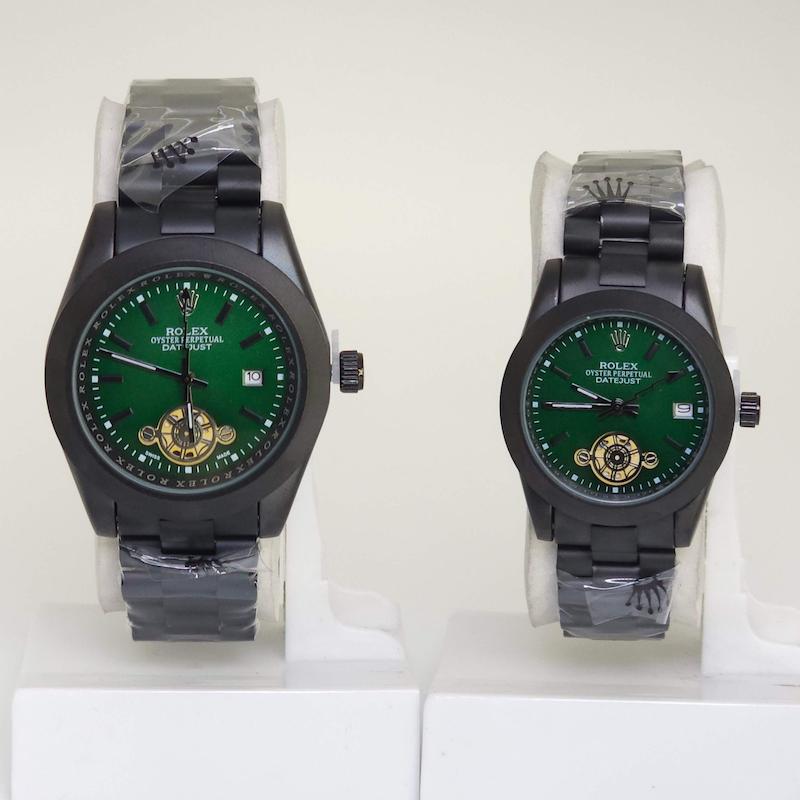 ساعت مچی ست مردانه و زنانه رولکس دیت جاست Rolex DateJust کد 4373