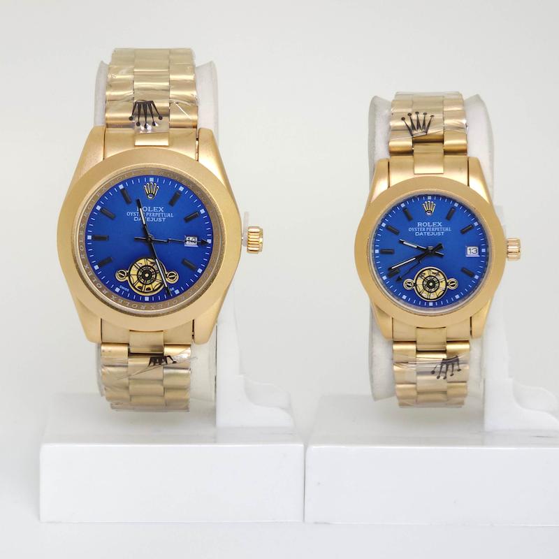 ساعت مچی ست مردانه و زنانه رولکس دیت جاست Rolex DateJust کد 4374