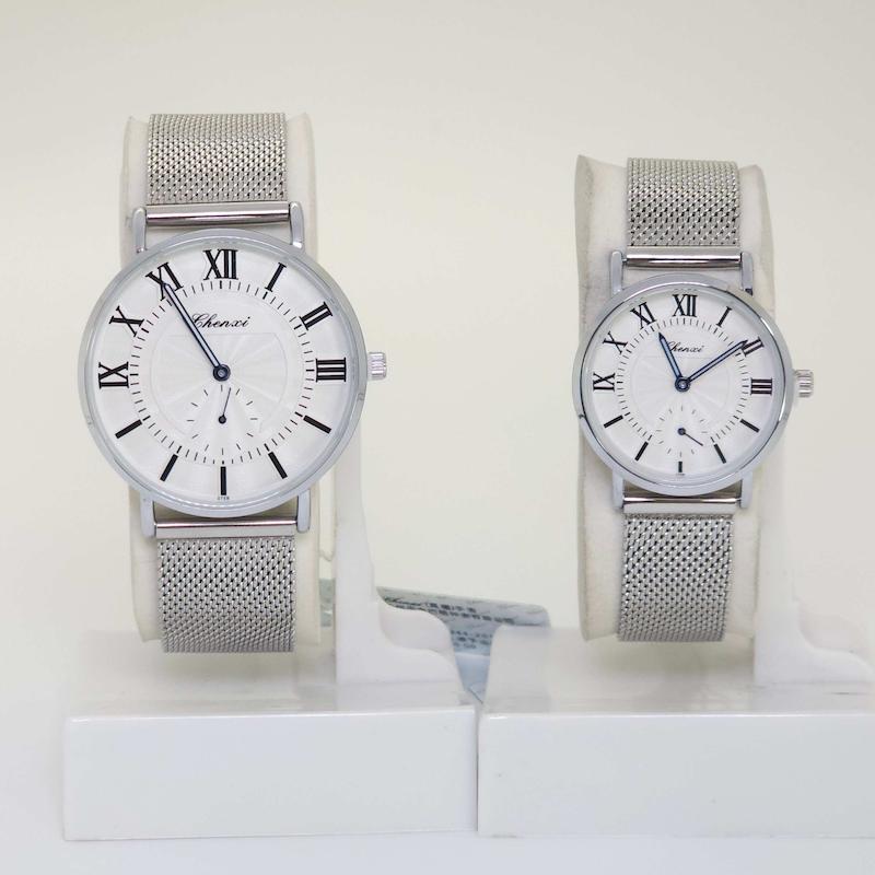 ساعت مچی ست مردانه و زنانه چنکسی Chenxi 076 موتور کوارتز باکیفیت کد  4379