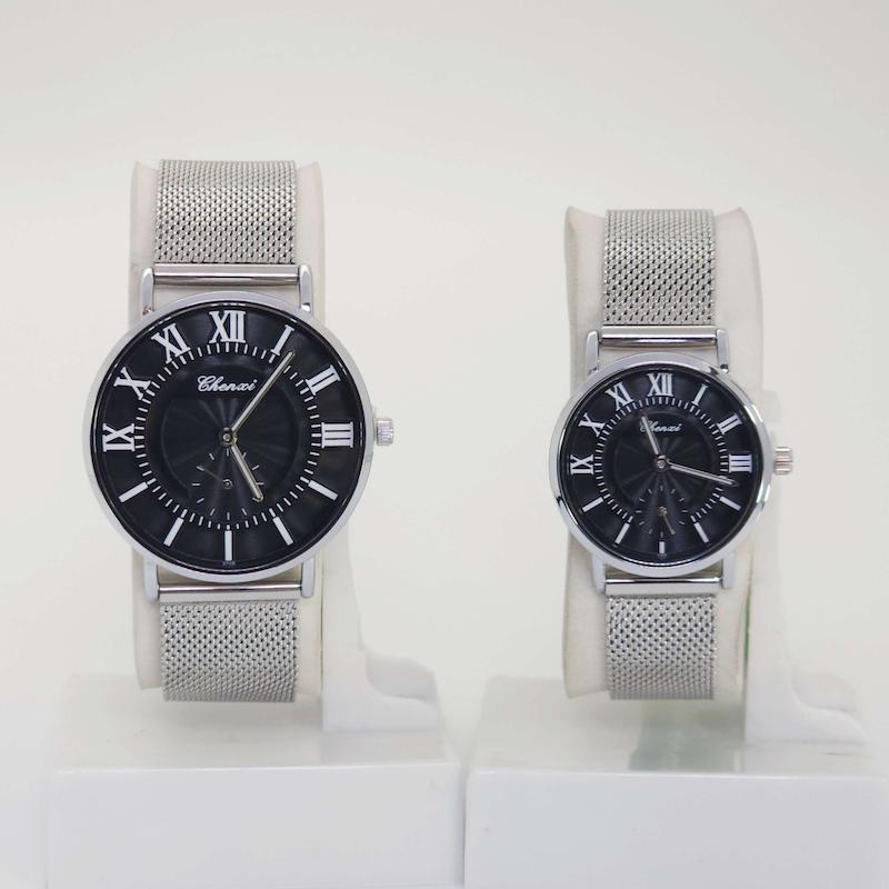 ساعت مچی ست مردانه و زنانه چنکسی Chenxi 076 موتور کوارتز باکیفیت کد 4380