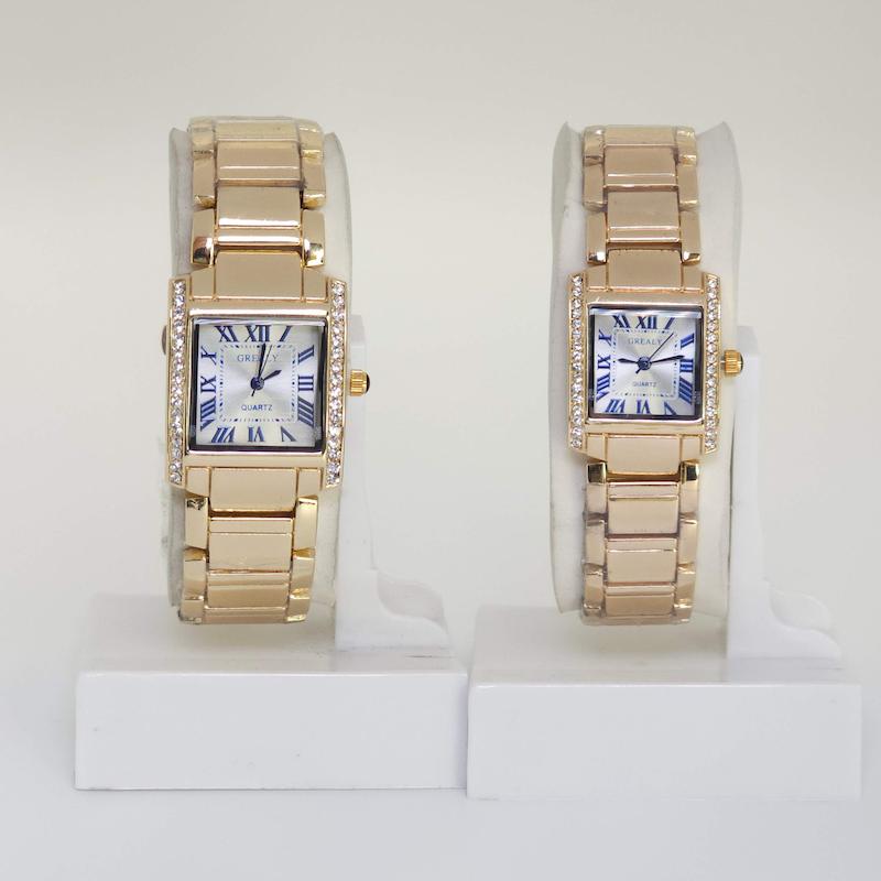 ساعت مچی ست مردانه و زنانه گرلی Grealy با موتور کوارتز کد 4385