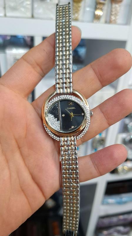ساعت مچی زنانه چنل Chanel موتور کوارتز باکیفیت و طراحی زیبا کد 4496