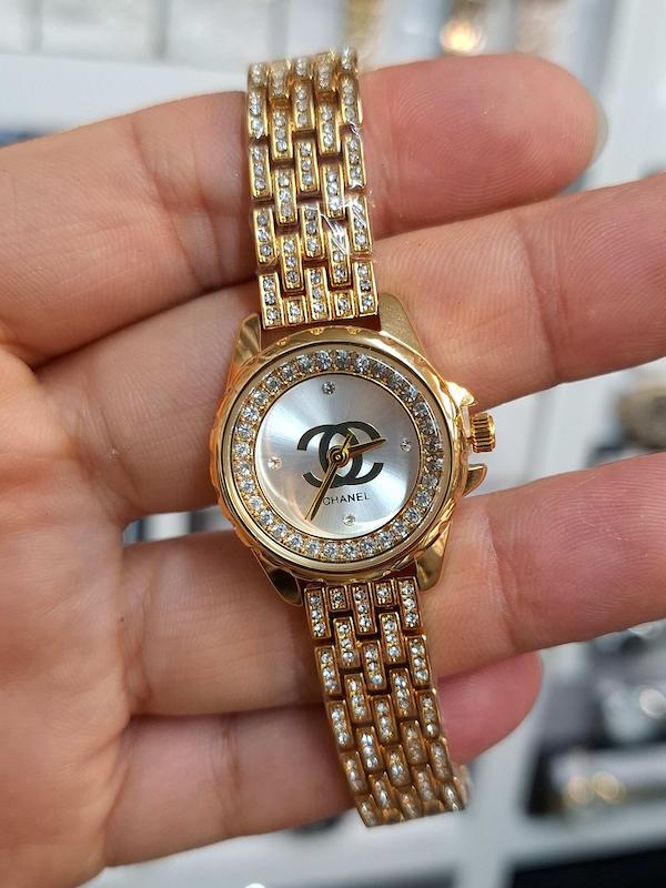 ساعت مچی زنانه چنل Chanel موتور کوارتز باکیفیت و طراحی زیبا کد 4500