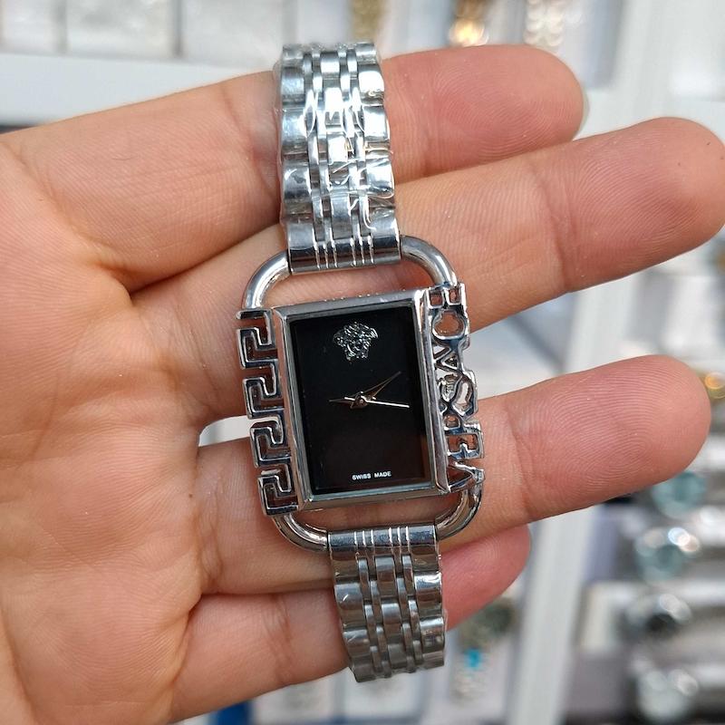 ساعت مچی زنانه ورساچه Versace موتور کوارتز باکیفیت و طراحی زیبا کد 4519