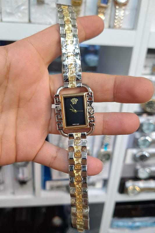 ساعت مچی زنانه ورساچه Versace موتور کوارتز باکیفیت و طراحی زیبا کد 4523