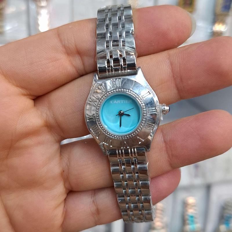 ساعت مچی زنانه کارتیر Cartier موتور کوارتز باکیفیت و طراحی زیبا کد 4533