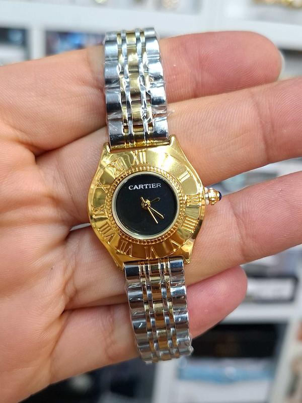 ساعت مچی زنانه کارتیر Cartier موتور کوارتز باکیفیت و طراحی زیبا کد 4536