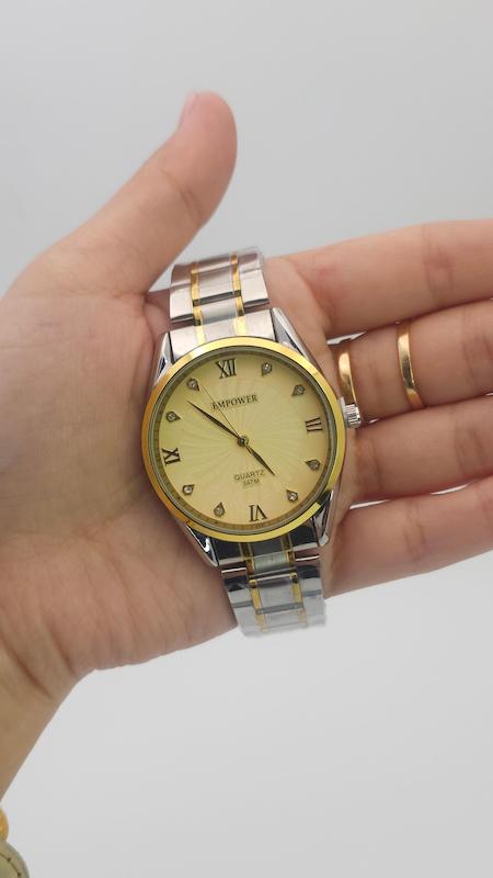 ساعت مچی مردانه امپاور Empower تمام استیل با موتور کوارتز کد 4621