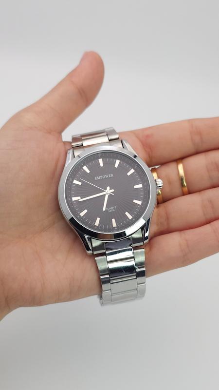 ساعت مچی مردانه امپاور Empower تمام استیل با موتور کوارتز کد 4627