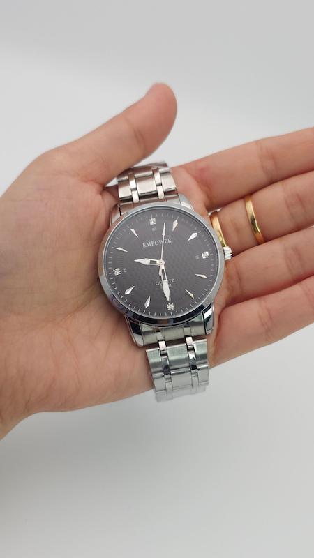 ساعت مچی مردانه امپاور Empower تمام استیل با موتور کوارتز کد 4629