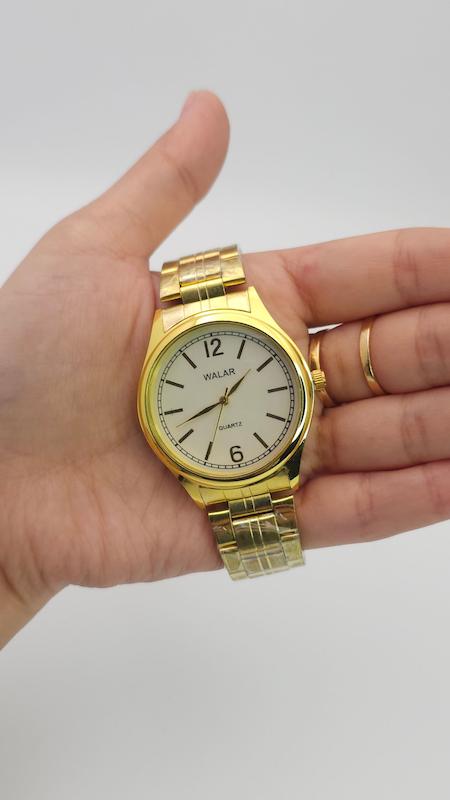 ساعت مچی مردانه والار Walar تمام استیل با موتور کوارتز کد 4630