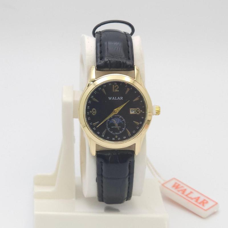 ساعت مچی زنانه والار Walar با موتور کوارتز و بند چرم  کد 4664
