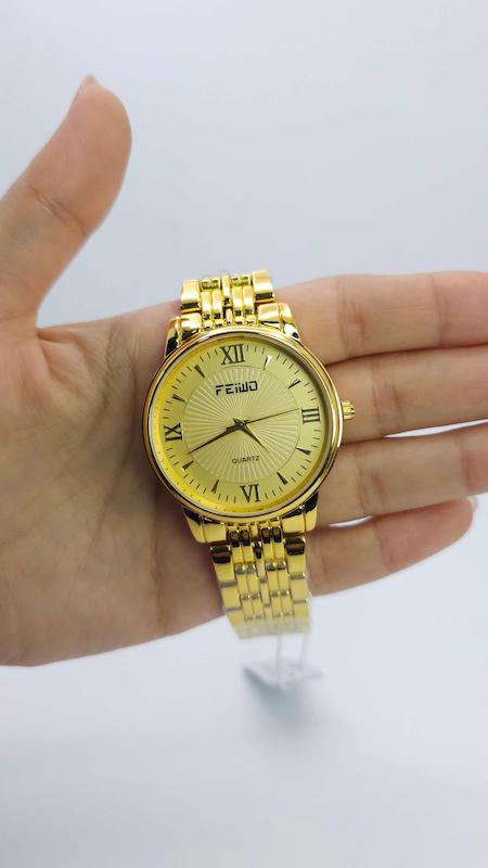 ساعت مچی مردانه فیوو Feiwo با طراحی مینیمال و موتور کوارتز کد 4817