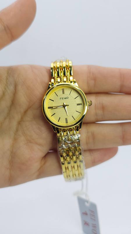 ساعت مچی زنانه فیوو Feiwo با طراحی مینیمال و موتور کوارتز کد 4837