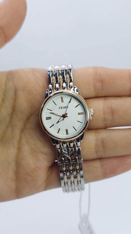 ساعت مچی زنانه فیوو Feiwo با طراحی مینیمال و موتور کوارتز کد 4838