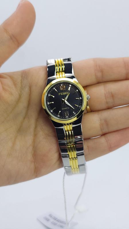 ساعت مچی زنانه فیوو Feiwo با طراحی مینیمال و موتور کوارتز کد 4843