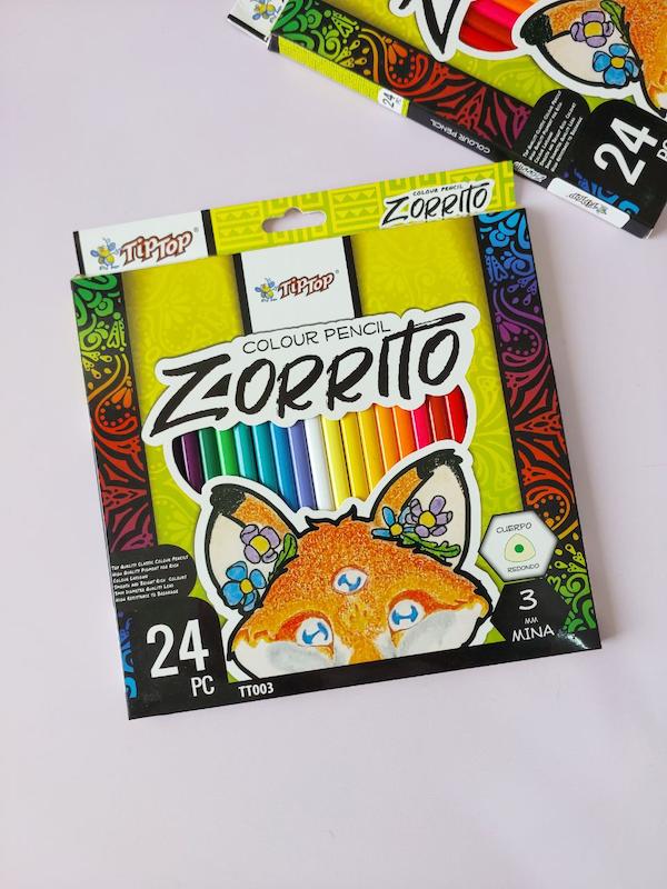 مداد رنگی ۲۴ تایی 