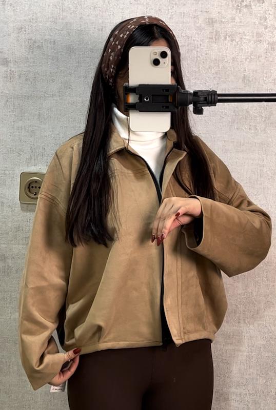 بامبر جیر زنانه کوتاه فری سایز قد ۵۵