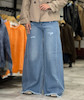 شلوار جین زنانه مدل شافل