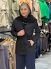 مانتو زنانه کجراه مدل شنل دار