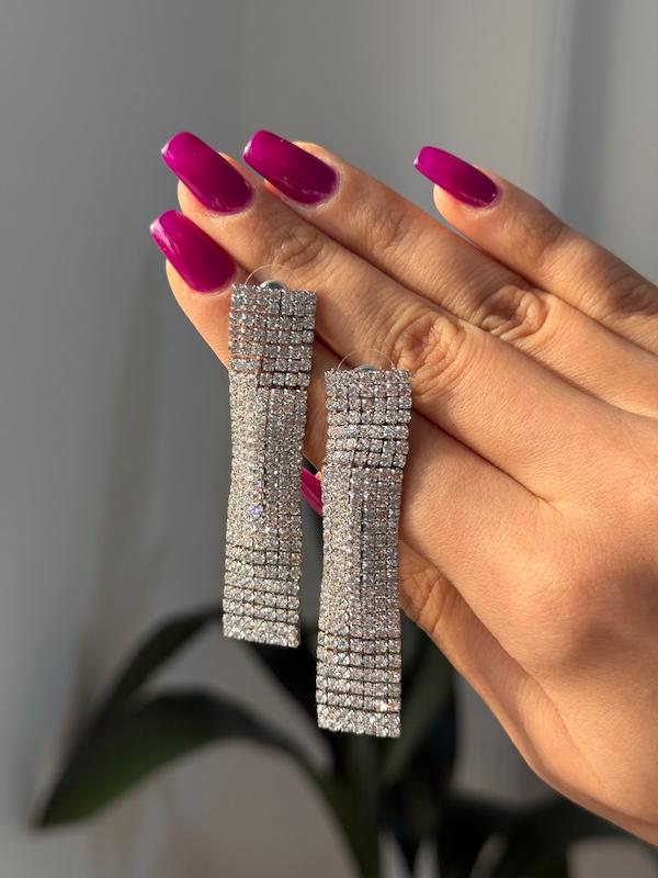 گوشواره جواهری کد 3