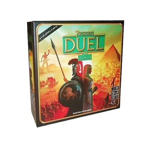 بازی عجایب هفتگانه: دوئل (SEVEN WONDERS: DUEL) | مدل دهکده بردگیم