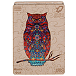 پازل چوبی جغد اسرار آمیز (Mystic Owl) | مدل dazzle puzzle