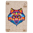 پازل چوبی گرگ جادویی (majestic wolf) | مدل Dazzle Puzzle