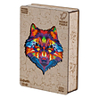 پازل چوبی گرگ جادویی (majestic wolf) | مدل Dazzle Puzzle