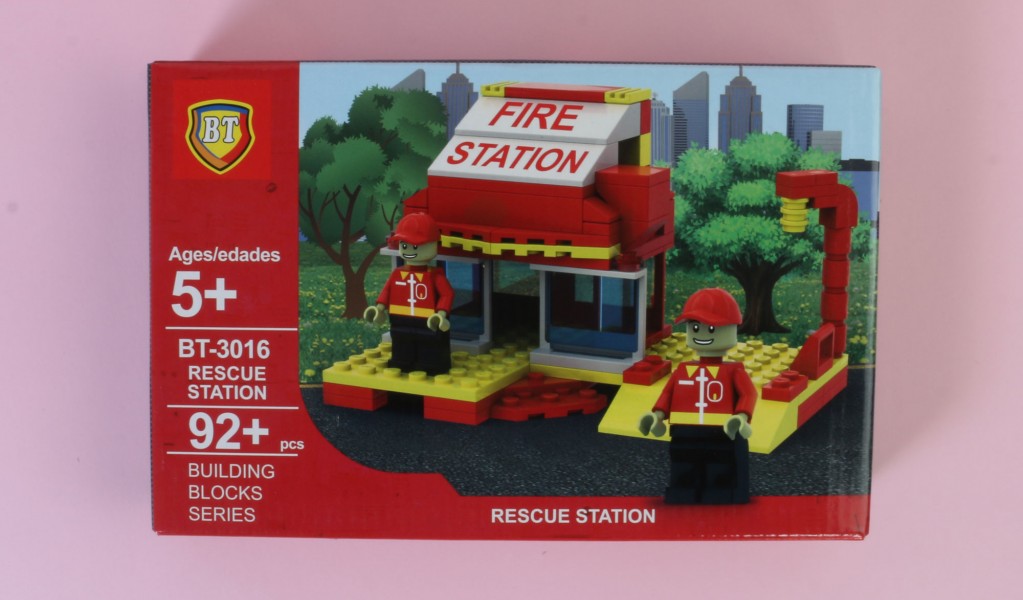 لگوی ساختنی ایستگاه آتش نشانی 92 قطعه 3016-BT