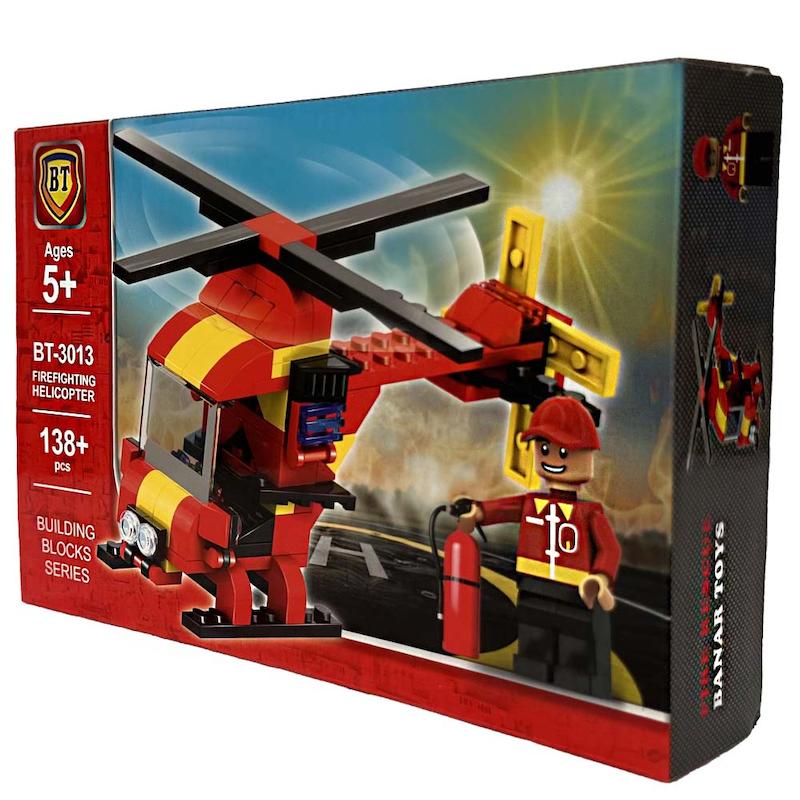 لگو هلیکوپتر آتش نشانی 138 قطعه 3013-BT