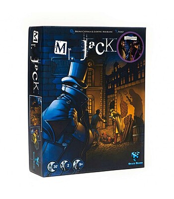 بازی مستر جک نسخه لندن با افزونه (MR. JACK Expansion) | مدل space board