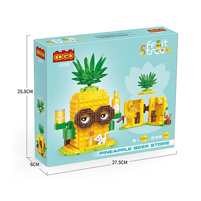 لگو آبمیوه فروشی آناناس | مدل COGO